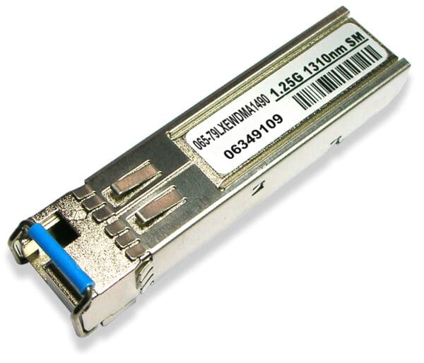 1000LX CWDM SFP Module Tx:1310nm, Rx:1490nm LC/SM, 10 km