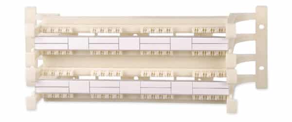 Cat 6A 64-Pair 110 Wiring Block w/ Mounting Legs