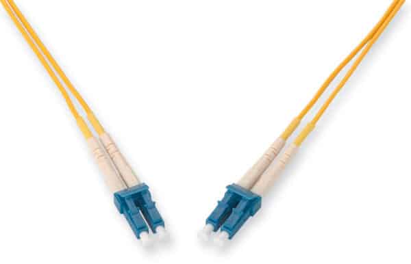 LC to LC Duplex SM 9/125 Patch Cord, 2 Meter