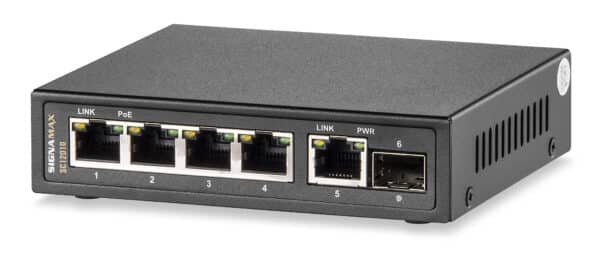 C-120 Series 4 Port Gigabit PoE++ Switch with SFP Port